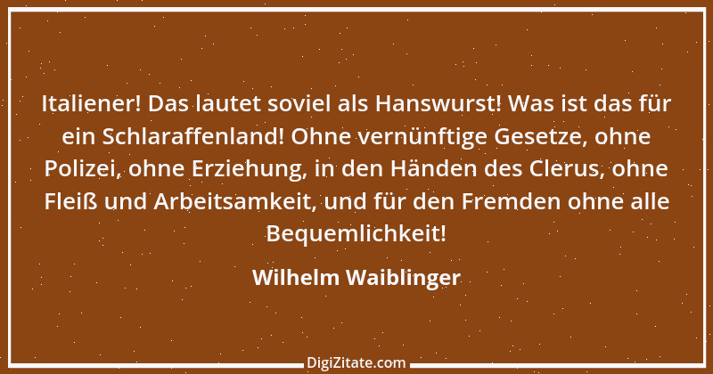 Zitat von Wilhelm Waiblinger 2