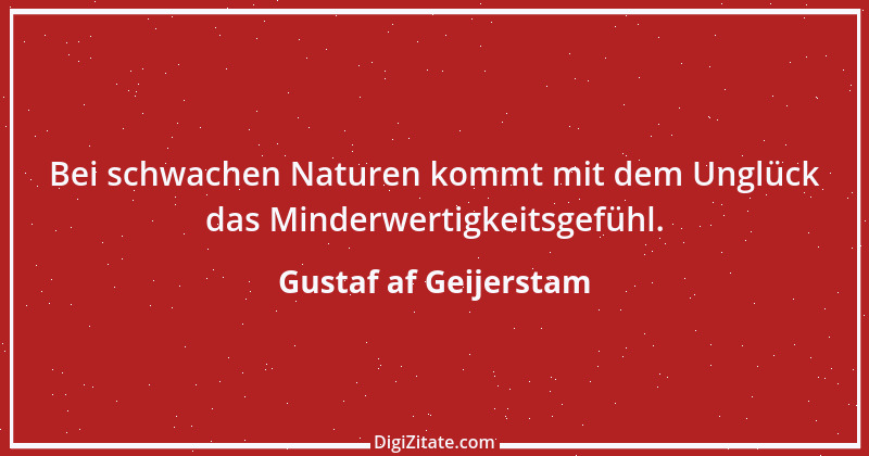 Zitat von Gustaf af Geijerstam 1