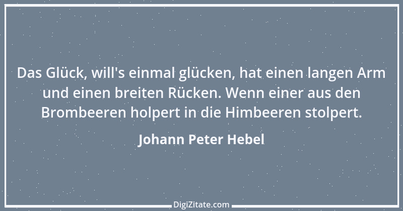 Zitat von Johann Peter Hebel 33