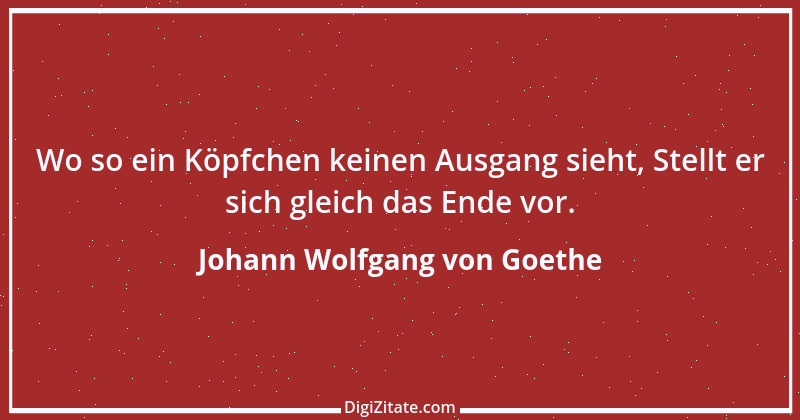 Zitat von Johann Wolfgang von Goethe 2822