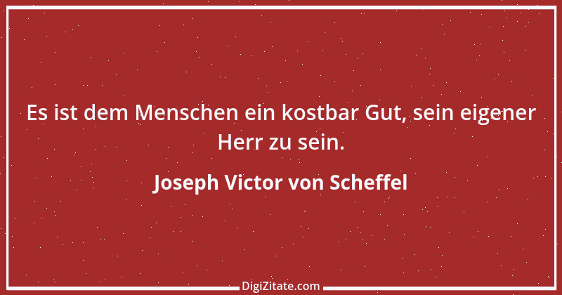 Zitat von Joseph Victor von Scheffel 16