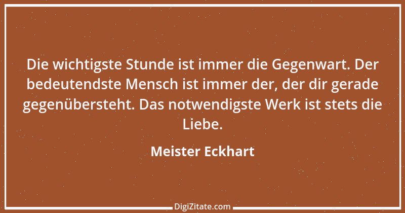 Zitat von Meister Eckhart 23