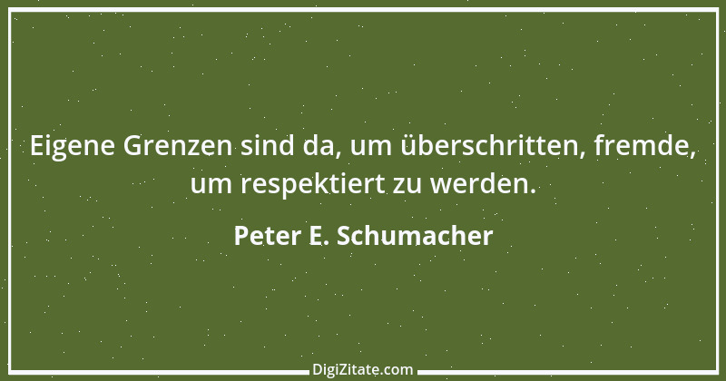 Zitat von Peter E. Schumacher 627