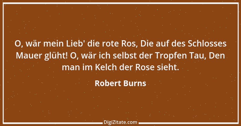 Zitat von Robert Burns 7