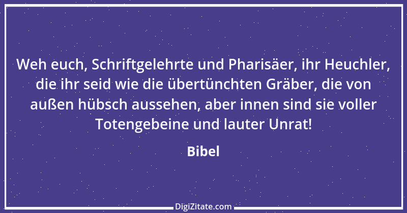 Zitat von Bibel 1721