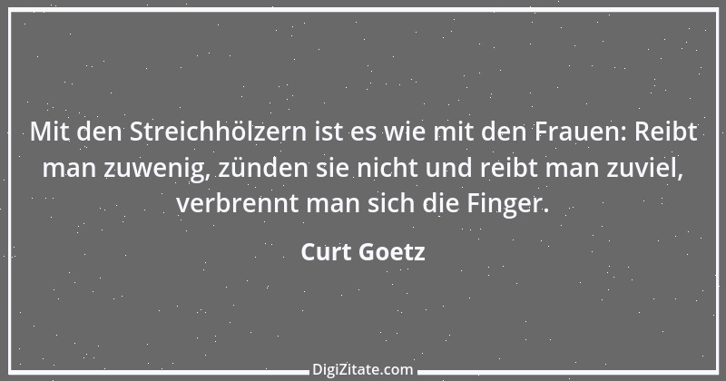 Zitat von Curt Goetz 18