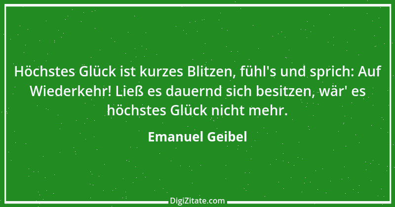 Zitat von Emanuel Geibel 43