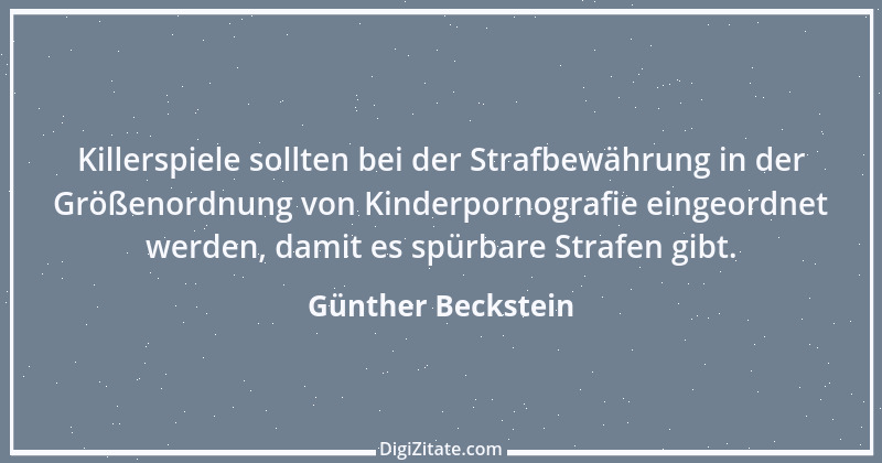 Zitat von Günther Beckstein 27