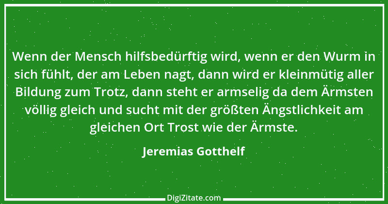 Zitat von Jeremias Gotthelf 350