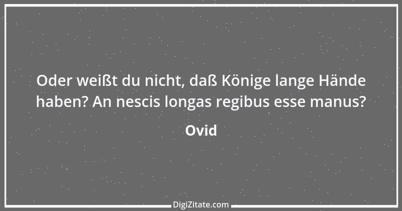 Zitat von Ovid 66