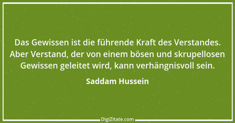 Zitat von Saddam Hussein 3