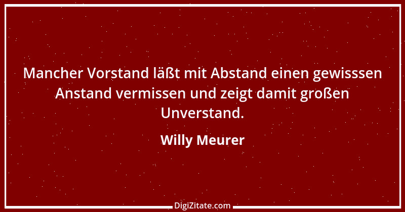 Zitat von Willy Meurer 987