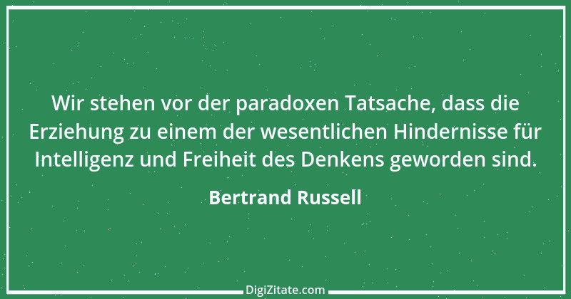 Zitat von Bertrand Russell 94