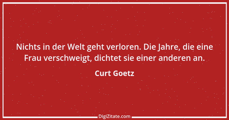 Zitat von Curt Goetz 19