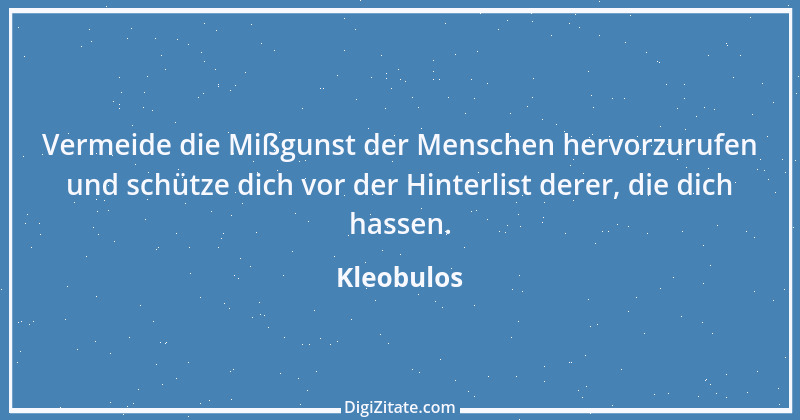 Zitat von Kleobulos 4