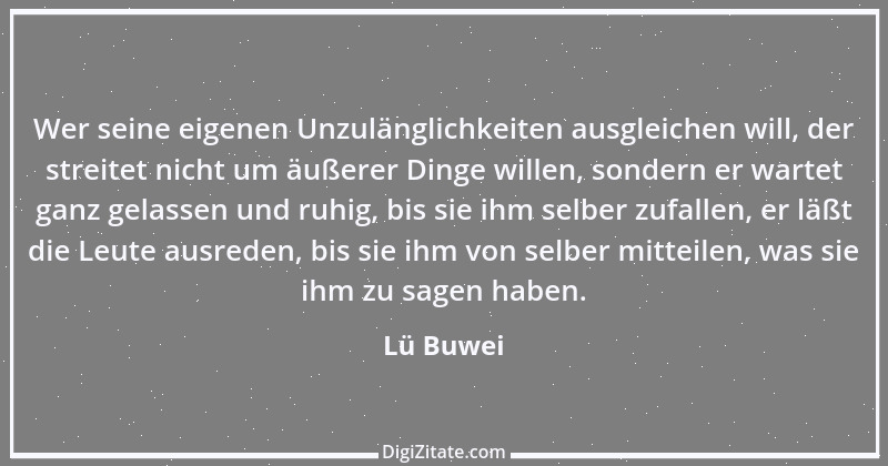 Zitat von Lü Buwei 13