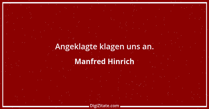 Zitat von Manfred Hinrich 2861