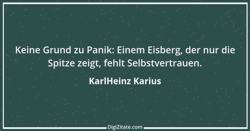 Zitat von KarlHeinz Karius 613