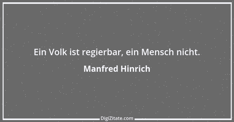 Zitat von Manfred Hinrich 1862