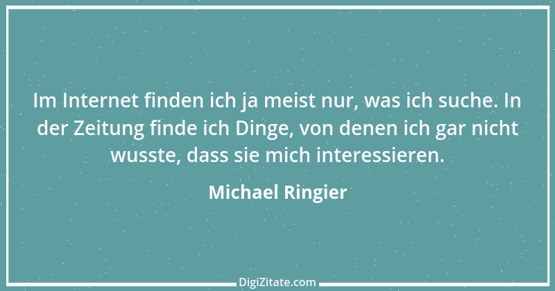 Zitat von Michael Ringier 3