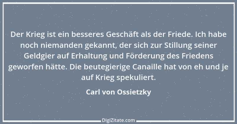 Zitat von Carl von Ossietzky 24