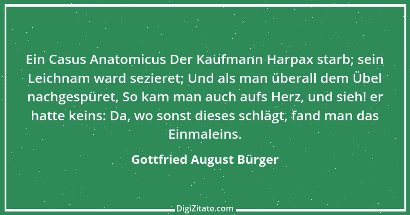 Zitat von Gottfried August Bürger 26