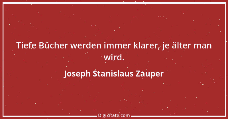 Zitat von Joseph Stanislaus Zauper 12