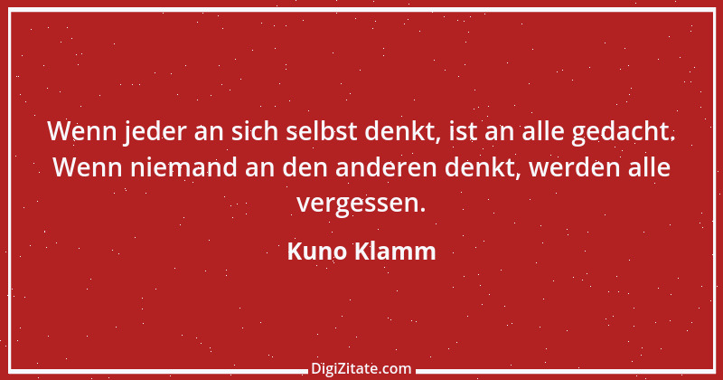 Zitat von Kuno Klamm 3