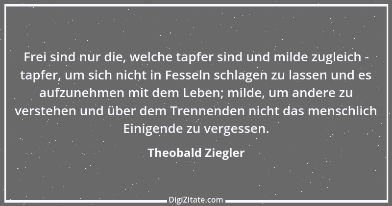 Zitat von Theobald Ziegler 8