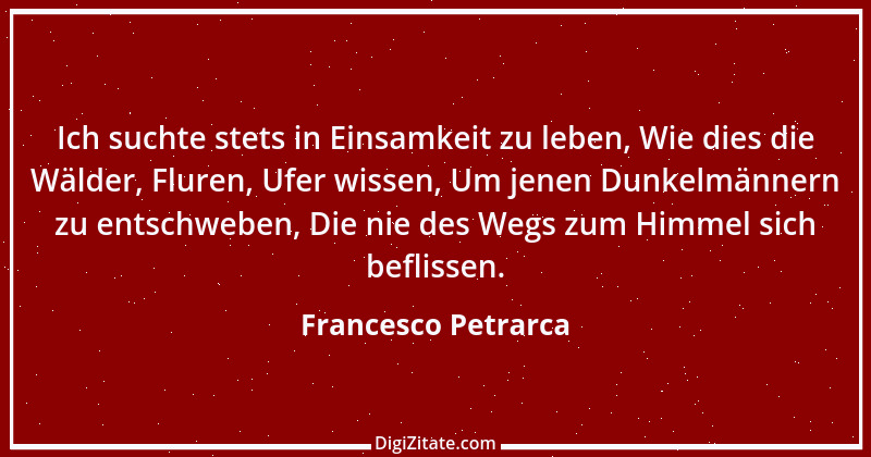 Zitat von Francesco Petrarca 40