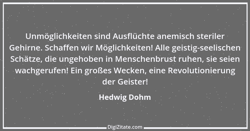 Zitat von Hedwig Dohm 48