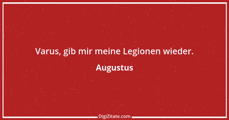 Zitat von Augustus 4