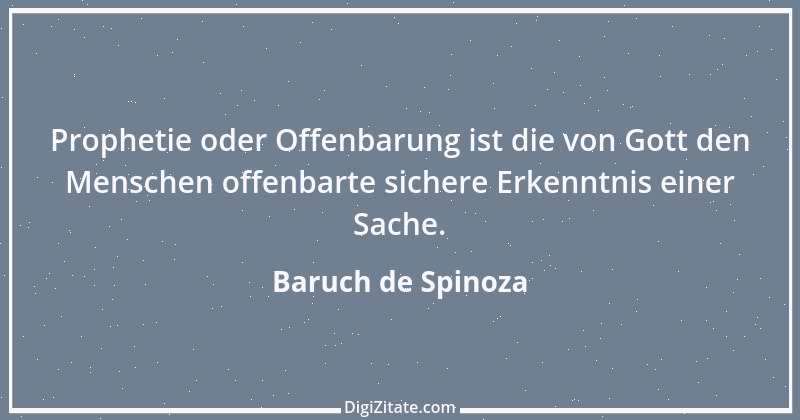 Zitat von Baruch de Spinoza 60