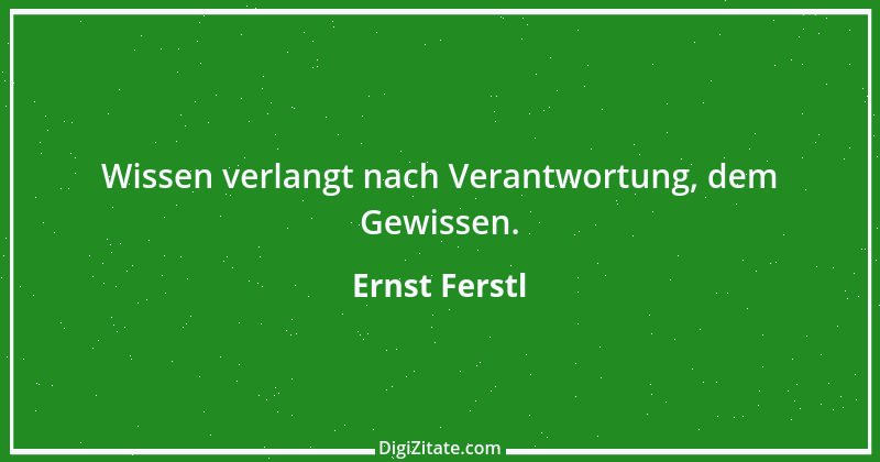 Zitat von Ernst Ferstl 132