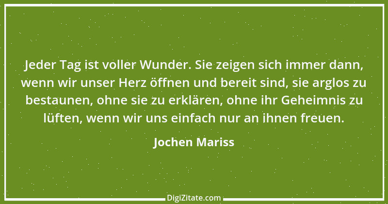 Zitat von Jochen Mariss 5