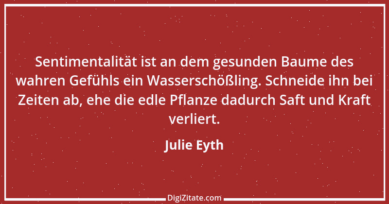 Zitat von Julie Eyth 9