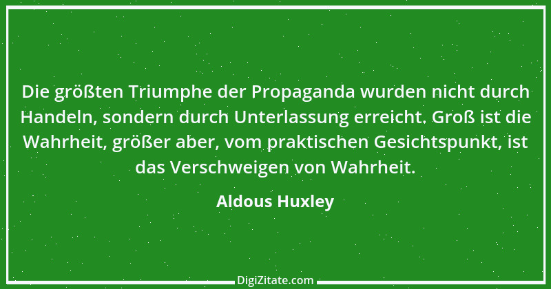 Zitat von Aldous Huxley 3