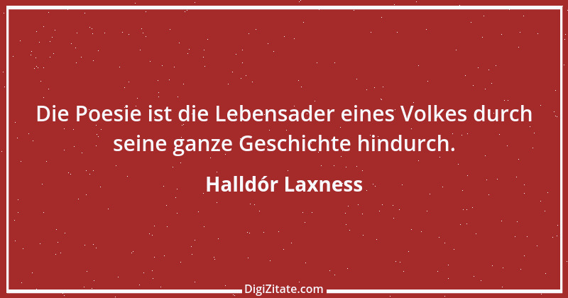 Zitat von Halldór Laxness 3