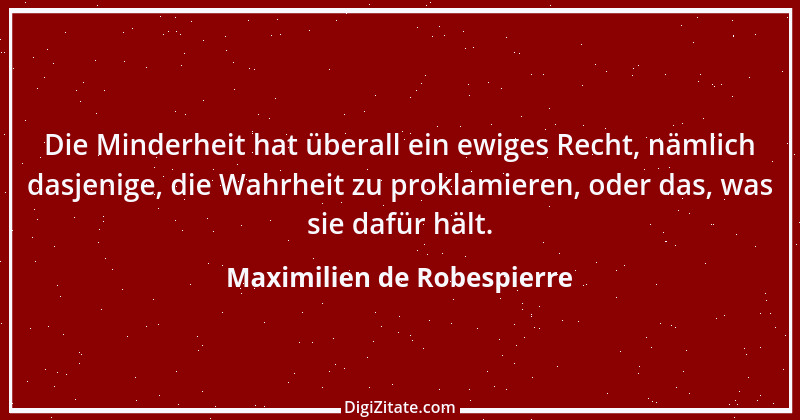 Zitat von Maximilien de Robespierre 20