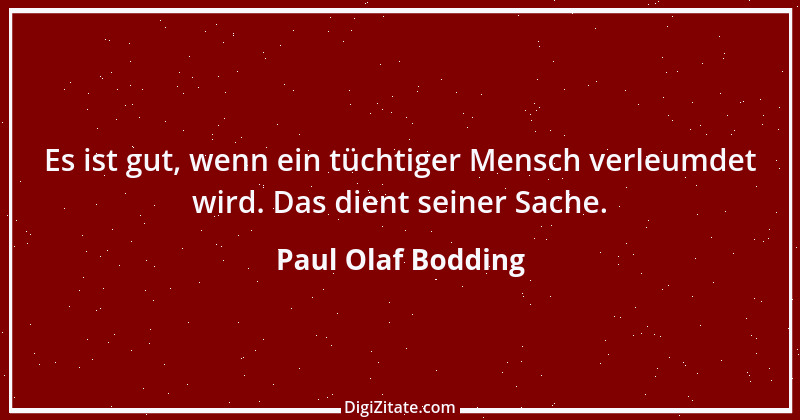 Zitat von Paul Olaf Bodding 8