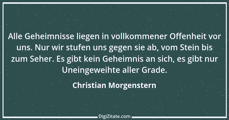 Zitat von Christian Morgenstern 216