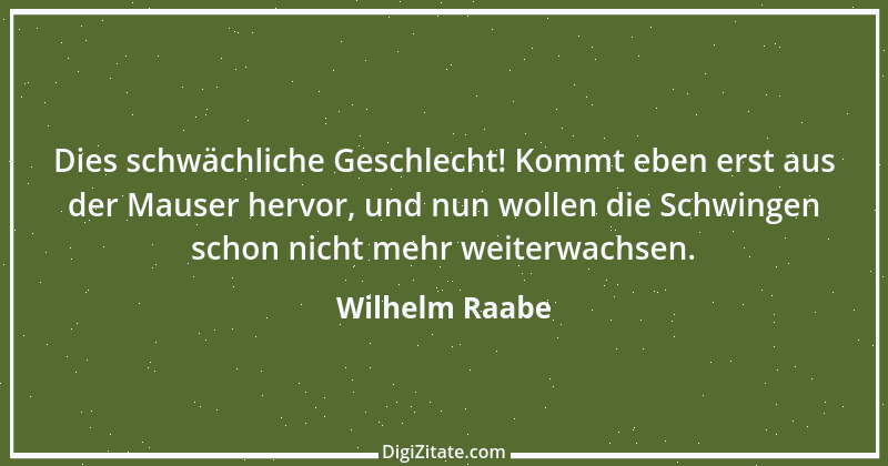 Zitat von Wilhelm Raabe 172