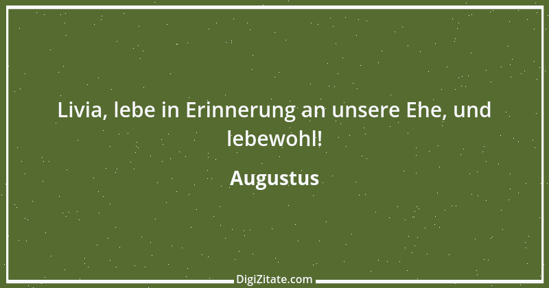 Zitat von Augustus 7