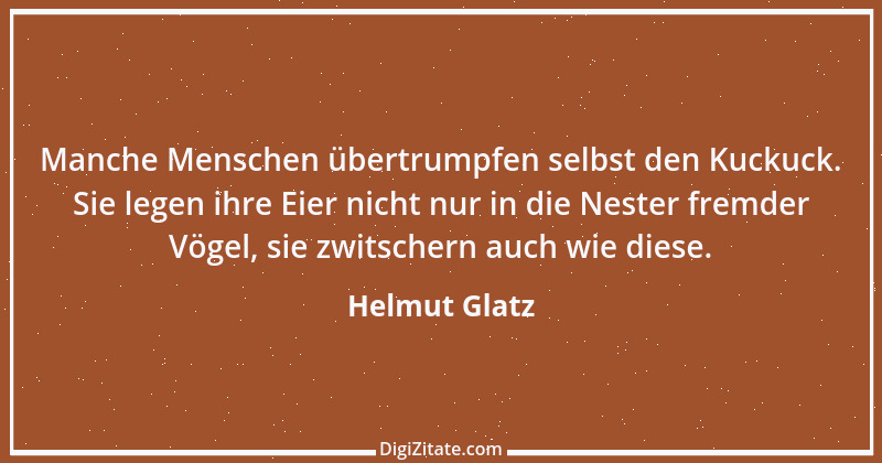 Zitat von Helmut Glatz 29