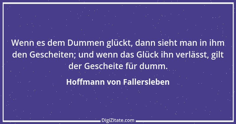 Zitat von Hoffmann von Fallersleben 19