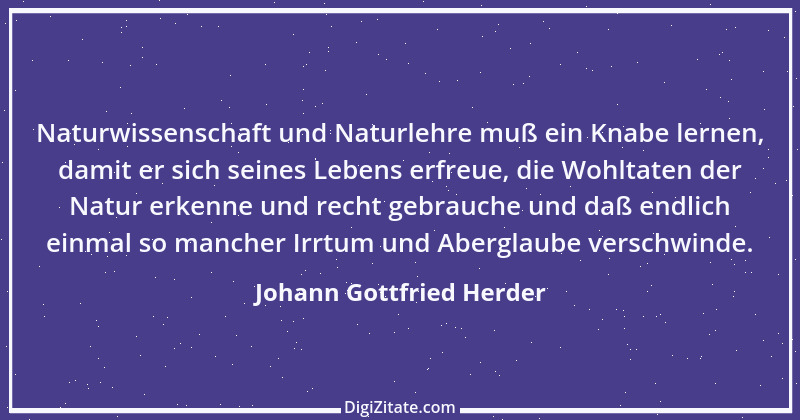 Zitat von Johann Gottfried Herder 8