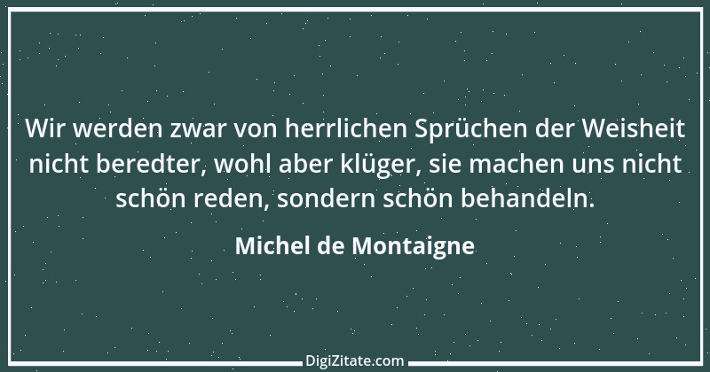 Zitat von Michel de Montaigne 382