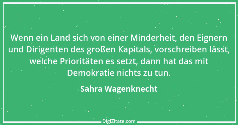 Zitat von Sahra Wagenknecht 3