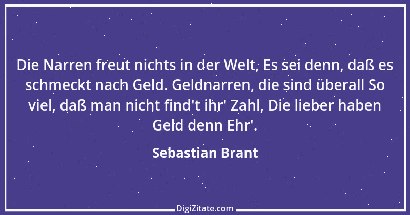 Zitat von Sebastian Brant 12