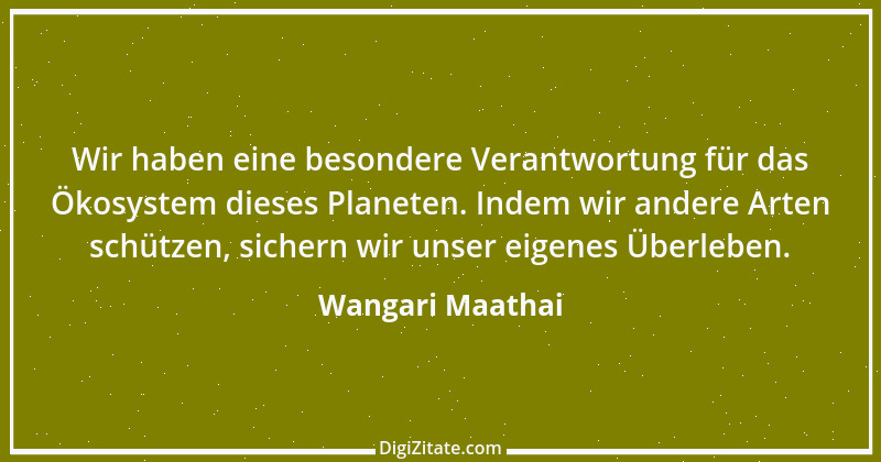 Zitat von Wangari Maathai 3